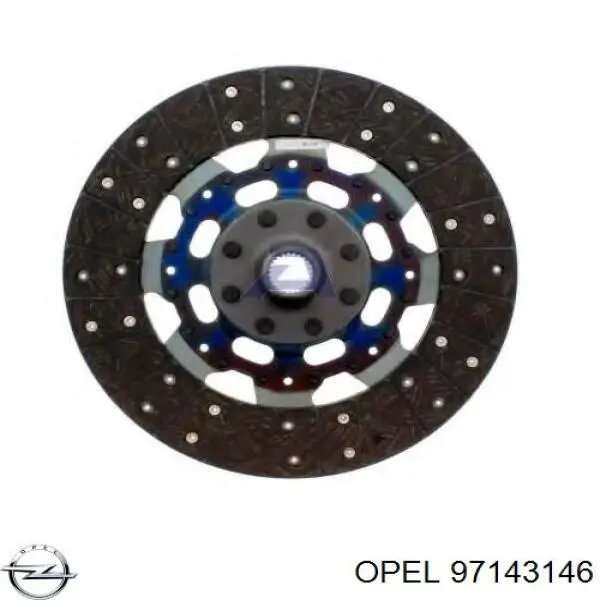 8971431460 Opel диск зчеплення