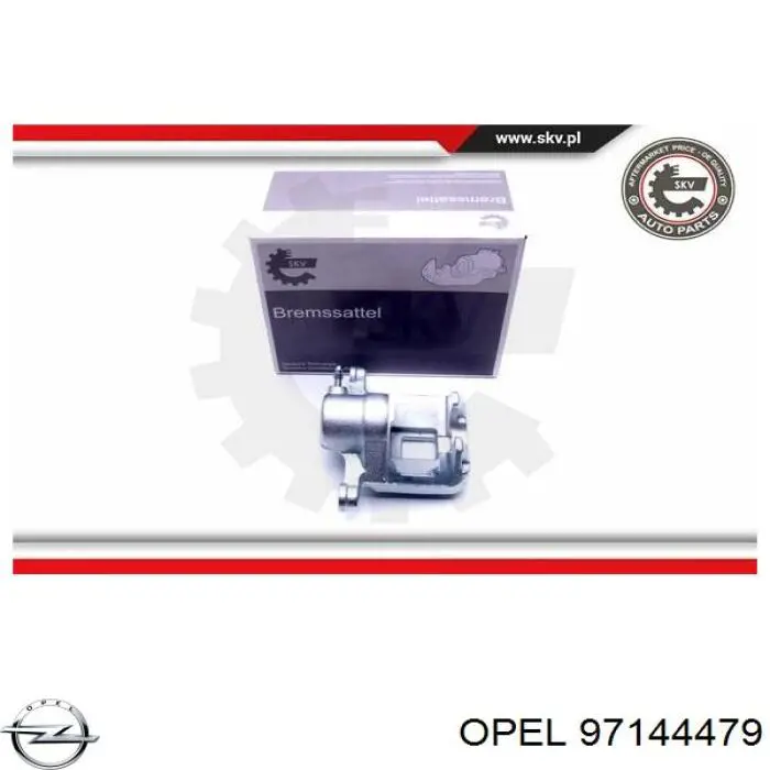 Купити 97144479 Opel Супорт задній лівий