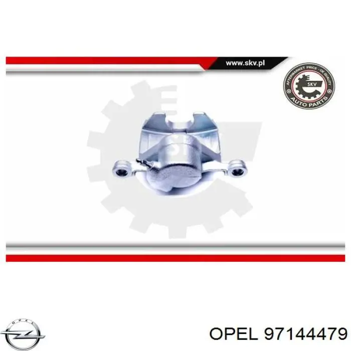 Супорт гальмівний задній лівий Opel 97144479 ціна, від 36.46 USD
