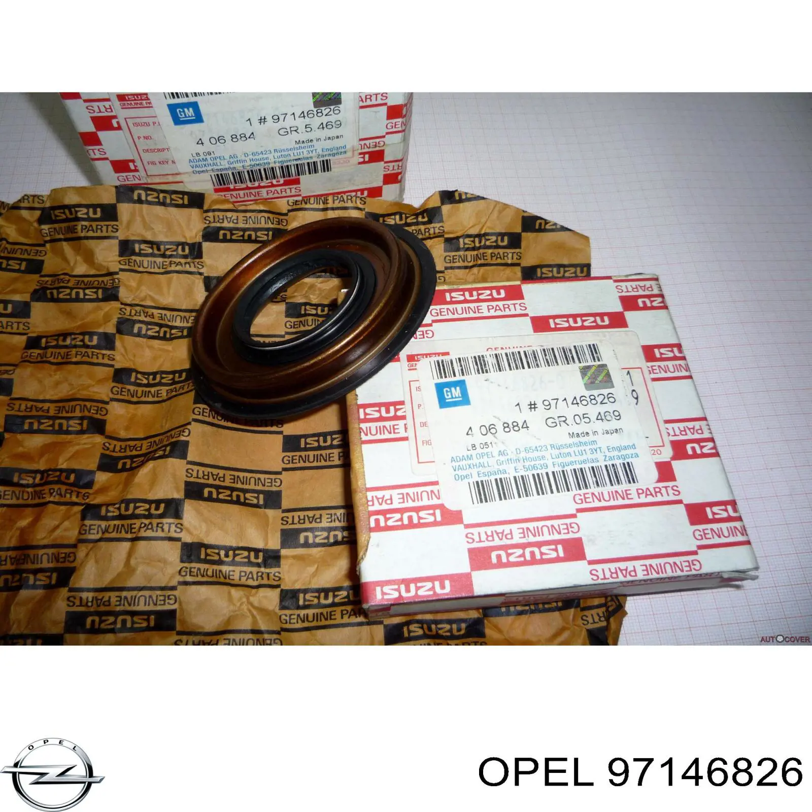 Сальник редуктора заднього моста Opel 97146826 ціна, від 11.70 USD