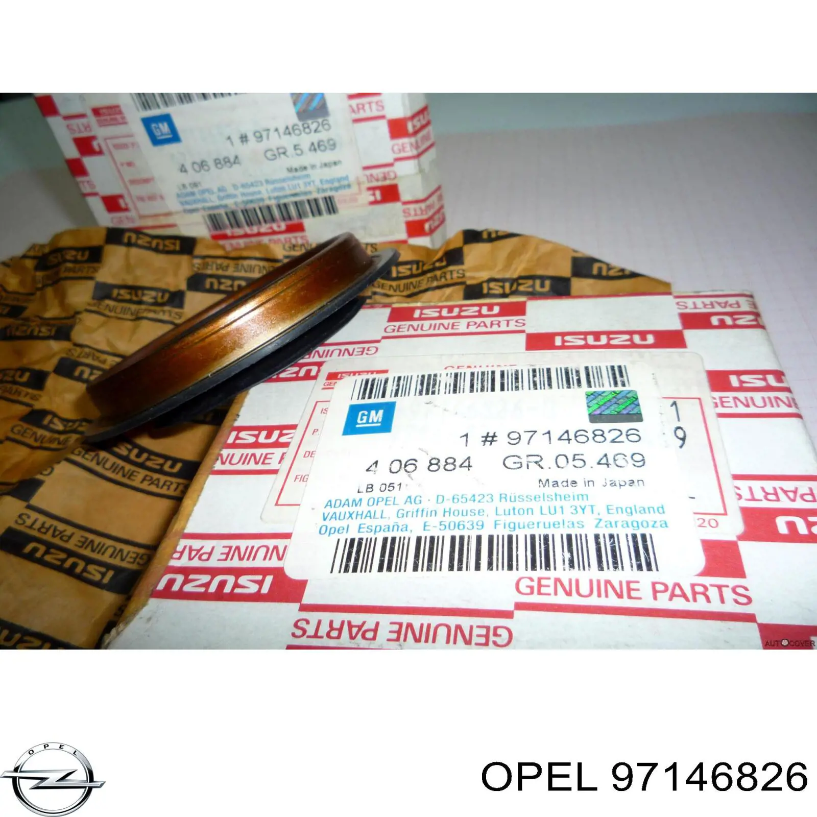 97146826 Opel Сальник редуктора заднього моста