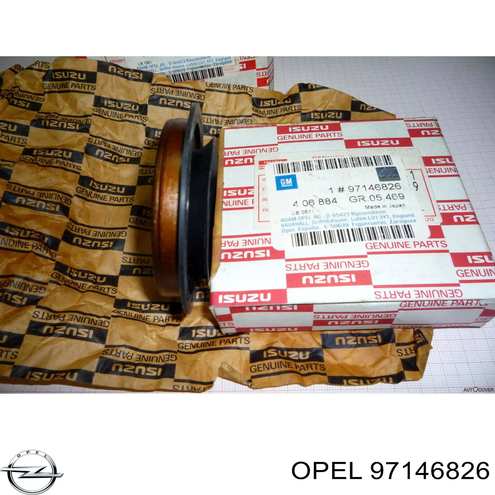 Сальник редуктора заднього моста 97146826 Opel