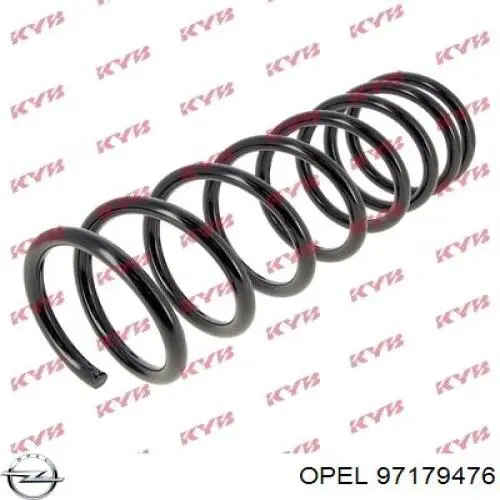 Пружина задня Opel 97179476 ціна, від 27.67 USD