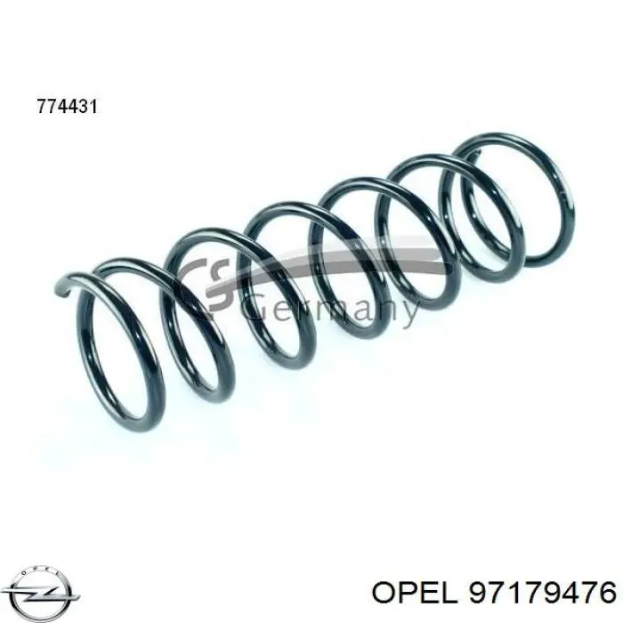 Купити 97179476 Opel Задні пружини