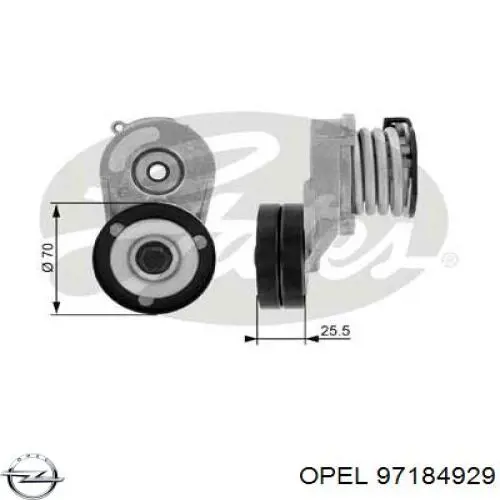 Купити 97184929 Opel Натягувач приводного ременя