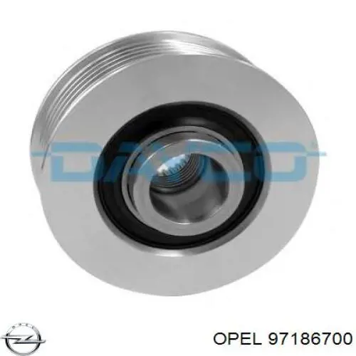 Інерційний шків Opel 97186700 ціна, від 28.81 USD