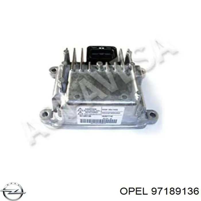 97189136 Opel Модуль управління (ЕБУ) паливного насоса