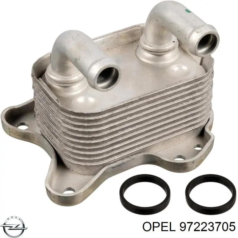 Радіатор масляний Opel 97223705 ціна, від 23.39 USD