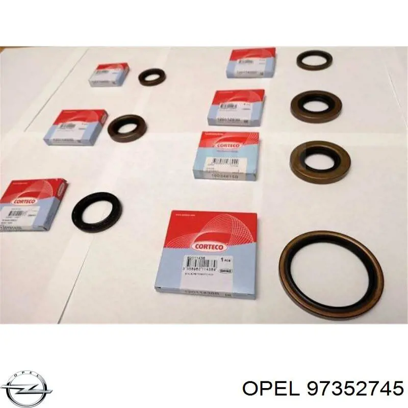97352745 Opel Сальник двигуна, распредвала