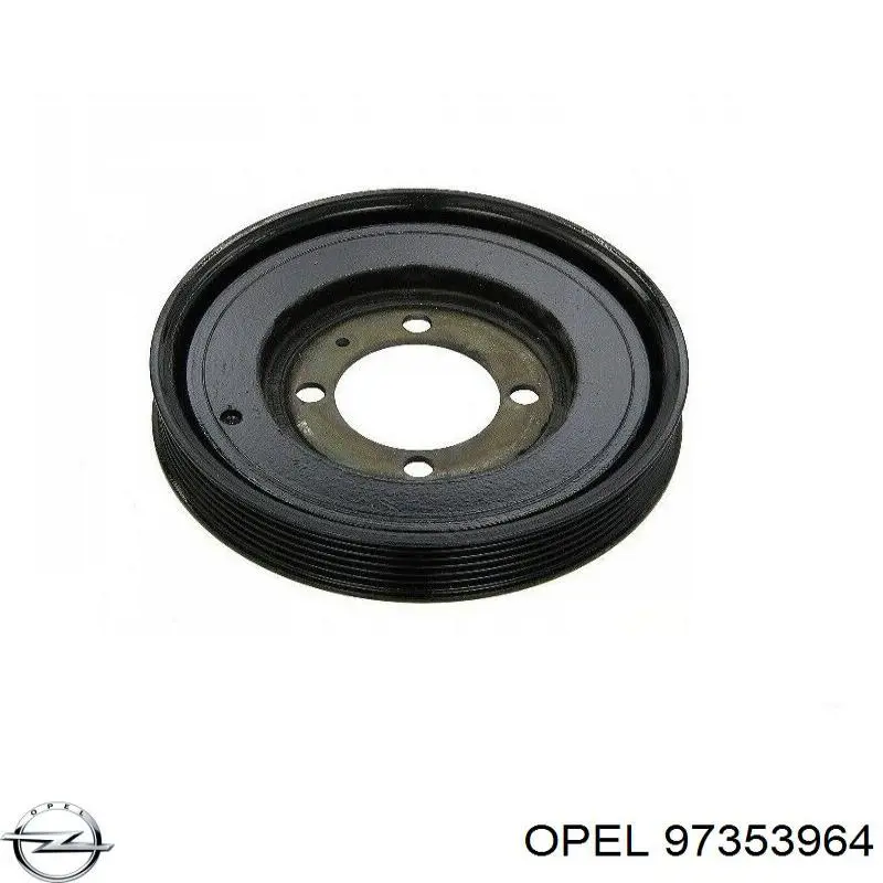 Шків колінвала (демпфер ) Opel 97353964 ціна, від 38.32 USD