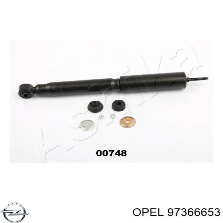 Амортизатор задній Opel 97366653 ціна, від 59.07 USD