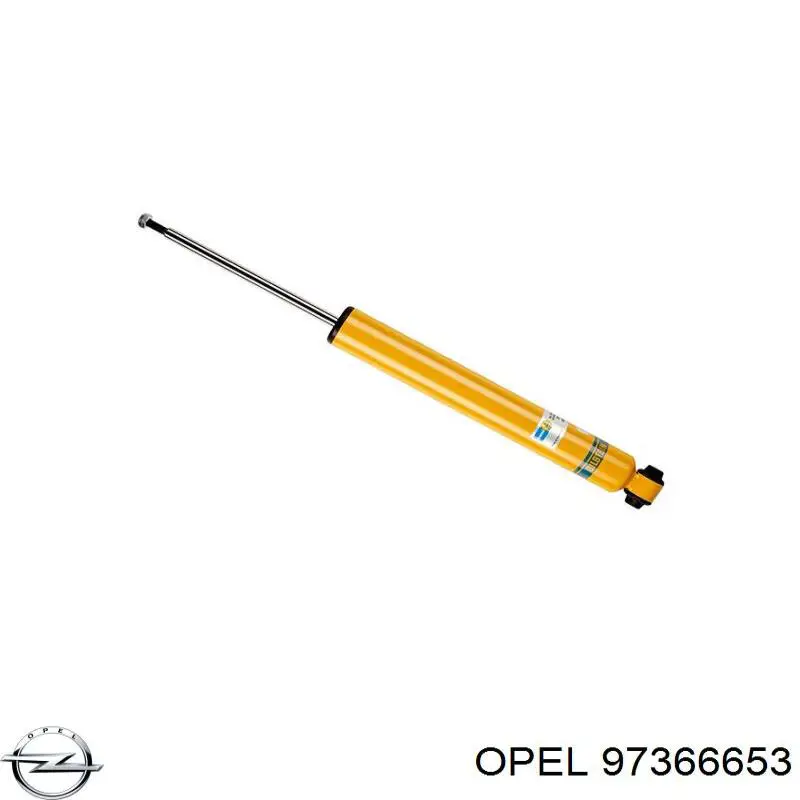 Купити 97366653 Opel Стійка амортизатора задня