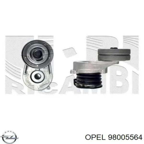 98005564 Opel натягувач приводного ременя
