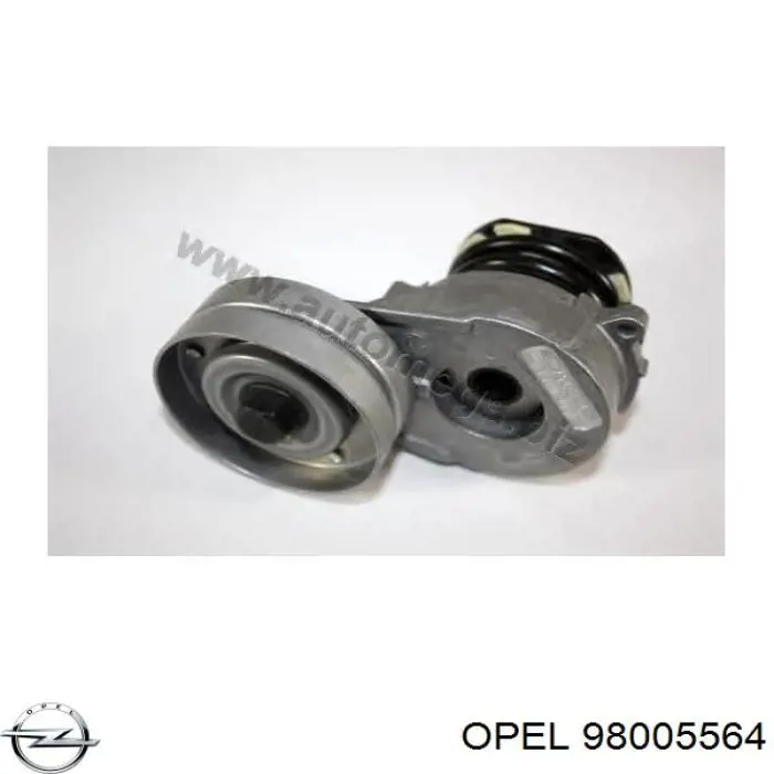 Натягувач приводного ременя 98005564 Opel