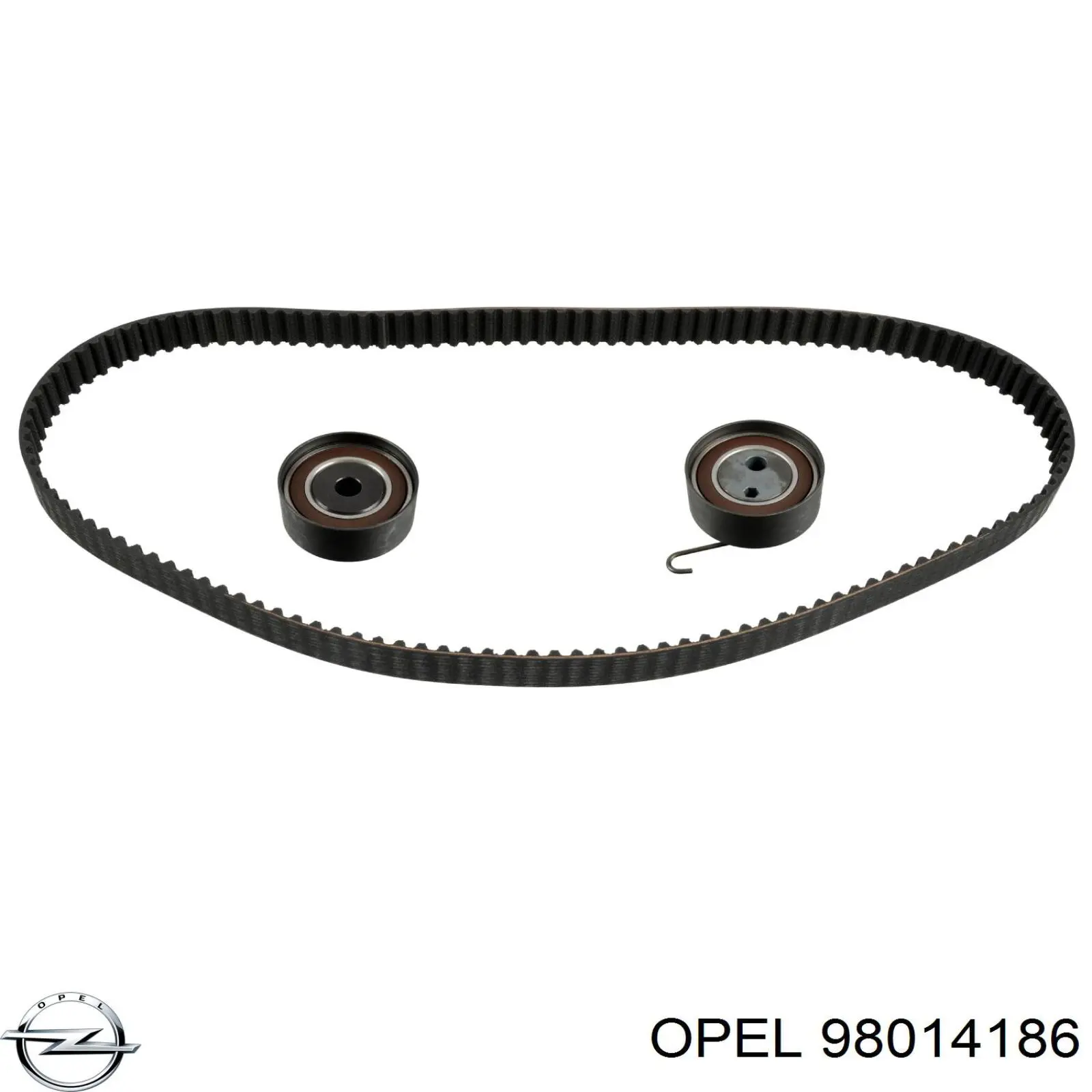 98014186 Opel ремінь грм
