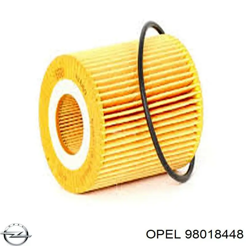98018448 Opel фільтр масляний