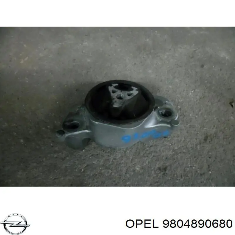 9804890680 Opel Подушка (опора) двигуна, права задня