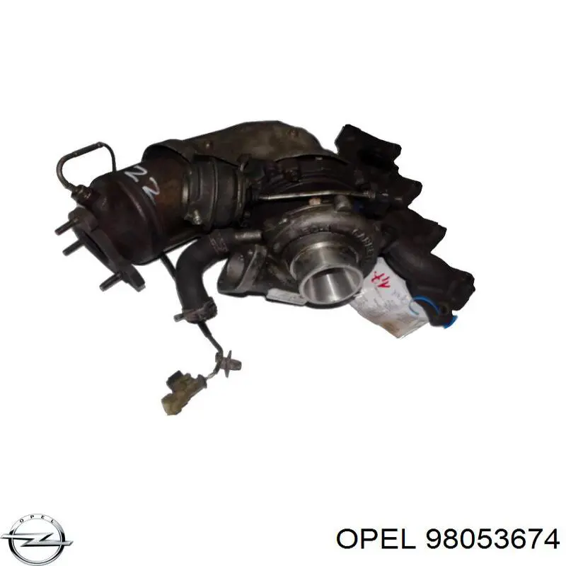 Турбіна Opel 98053674 ціна, від 240.98 USD