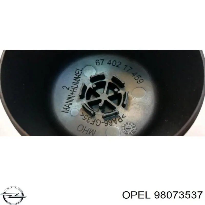 Кришка масляного фільтра Opel 98073537 ціна, від 134.70 USD