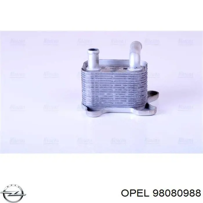 Opel радіатор масляний