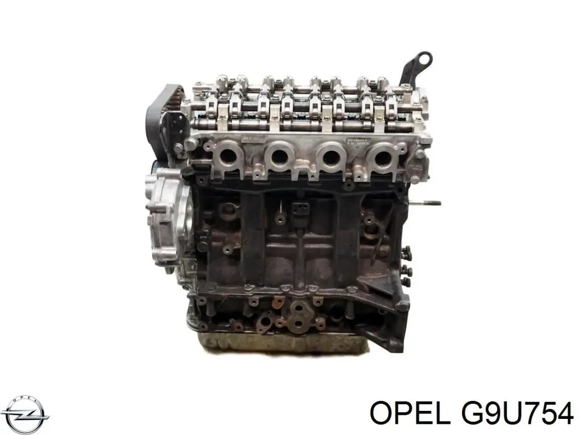 G9U754 Opel Мотор в зборі