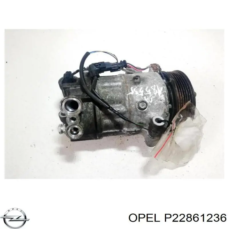 Компресор системи кондиціювання Opel P22861236 ціна, від 126.05 USD