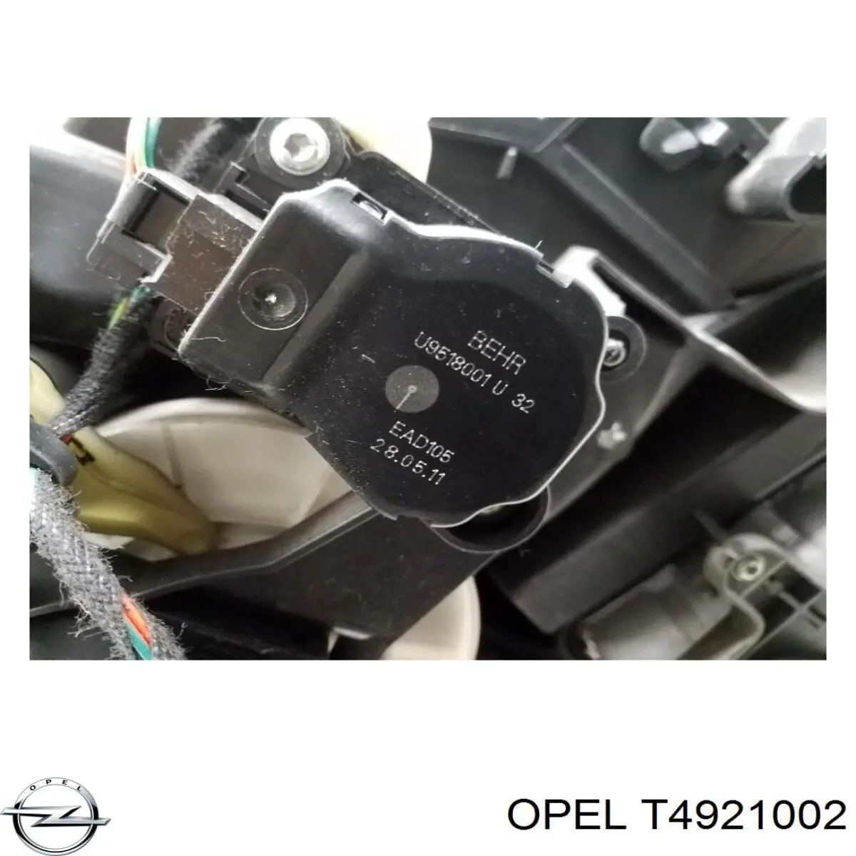 T4921002 Opel Радіатор опалювача салону