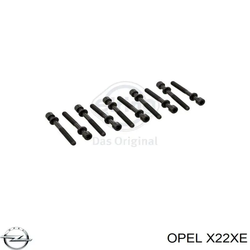 Двигун у зборі X22XE Opel