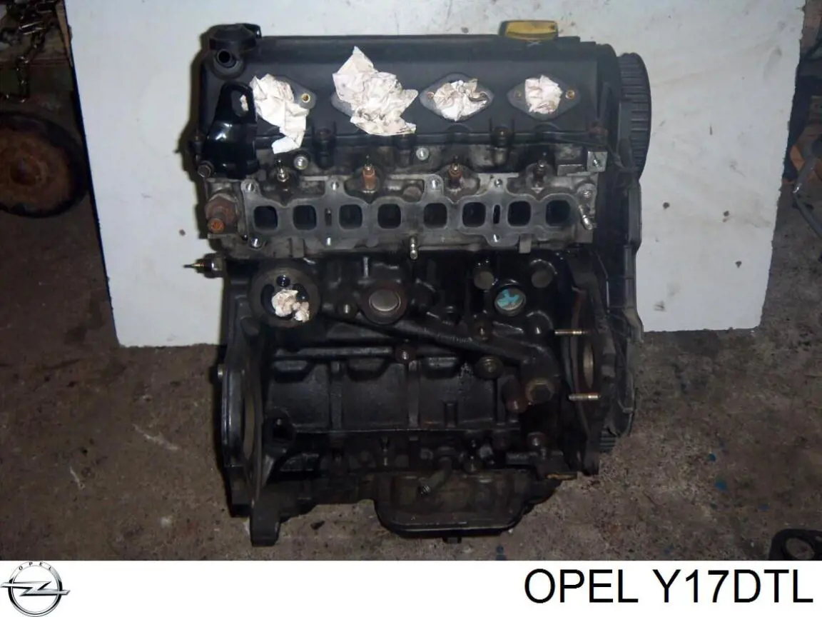 Двигун у зборі Y17DTL Opel