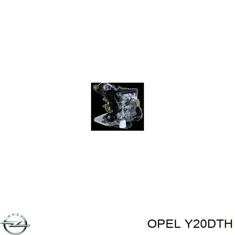 ДВЗ Opel Y20DTH ціна, від 12.67 USD