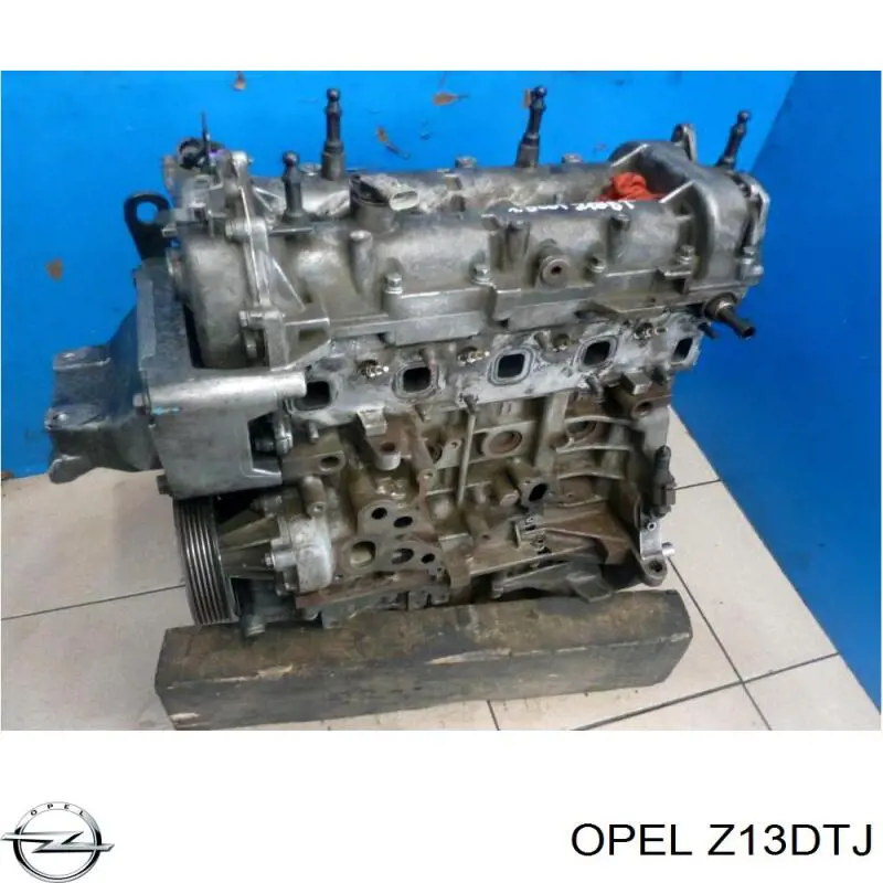 Z13DTJ Opel двигун у зборі