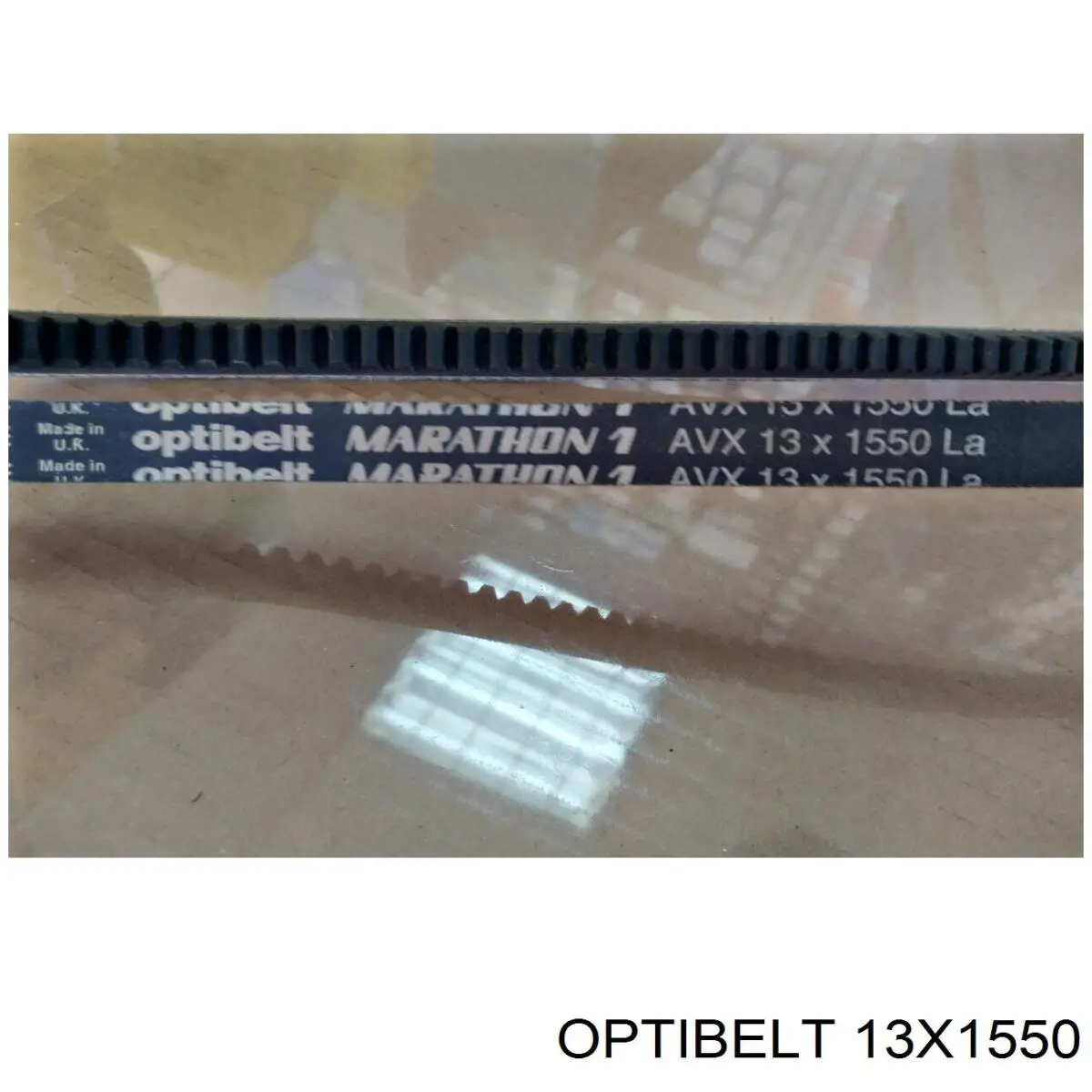 Ремінь генератора 13X1550 Optibelt
