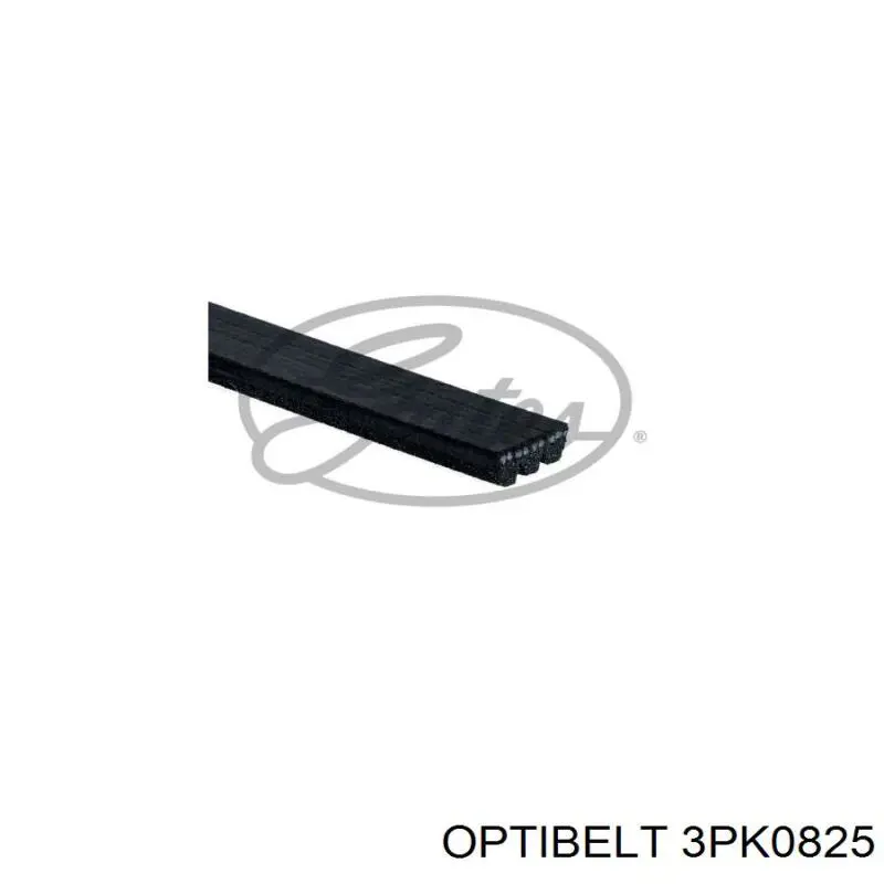 3PK0825 Optibelt ремінь приводний, агрегатів