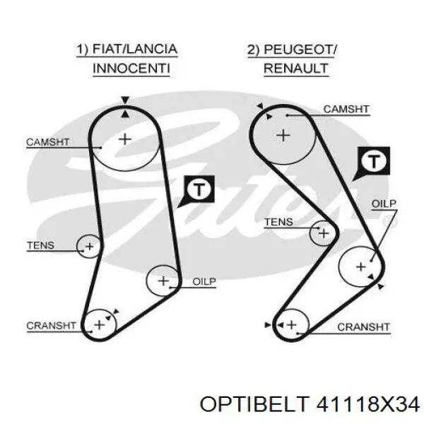  41118X34 Optibelt