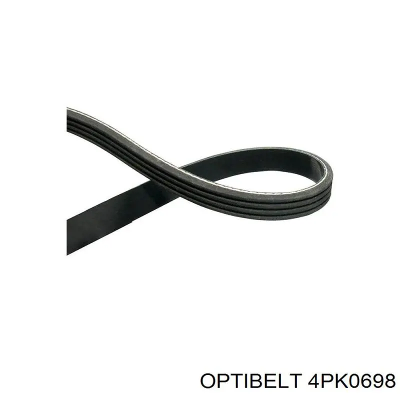 Купити 4PK0698 Optibelt Ремінь генератора