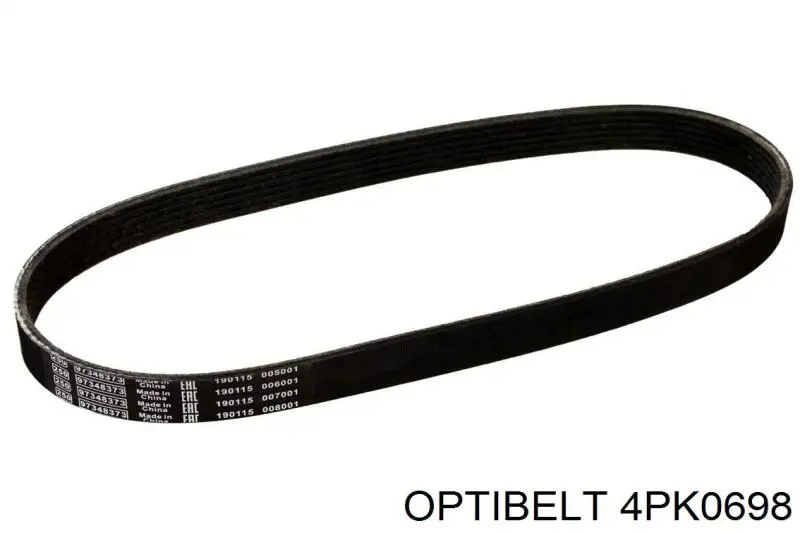 Клиновий ремінь Optibelt 4PK0698 ціна, від 4.22 USD