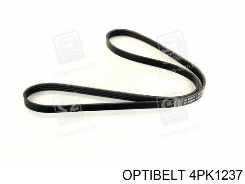 Ремінь генератора 4PK1237 Optibelt