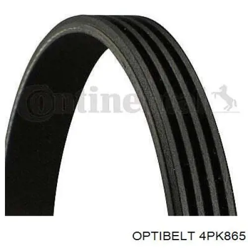 Ремінь генератора 4PK865 Optibelt