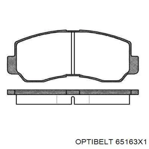 Ремінь ГРМ 65163X1 Optibelt