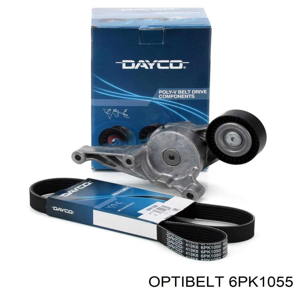 6PK1055 Optibelt Поліклиновий ремінь