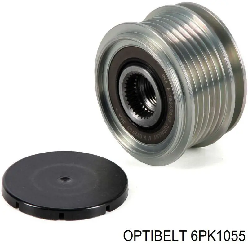 Ремінь генератора 6PK1055 Optibelt