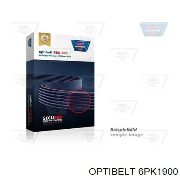 Купити 6PK1900 Optibelt Ремінь генератора