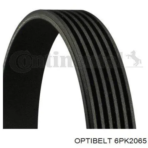 6PK2065 Optibelt ремінь приводний, агрегатів