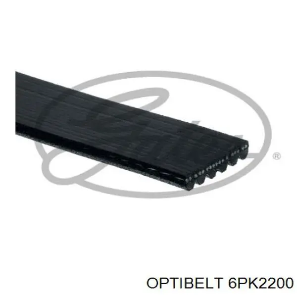 Клиновий ремінь Optibelt 6PK2200 ціна, від 18.39 USD
