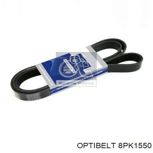 Ремінь приводний, агрегатів 8PK1550 Optibelt