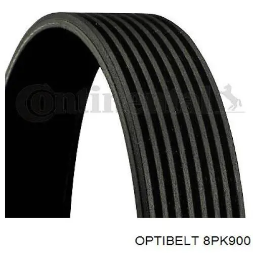8PK900 Optibelt Поліклиновий ремінь