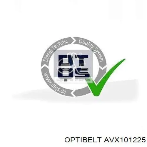 Клиновий ремінь Optibelt AVX101225 ціна, від 3.72 USD