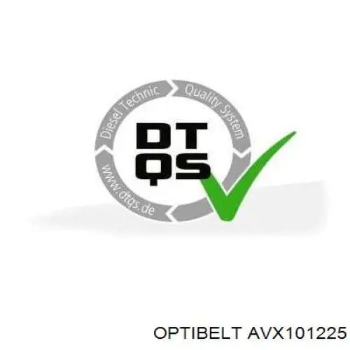 AVX101225 Optibelt Поліклиновий ремінь