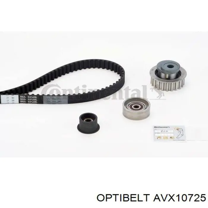 Клиновий ремінь Optibelt AVX10725 ціна, від 2.42 USD