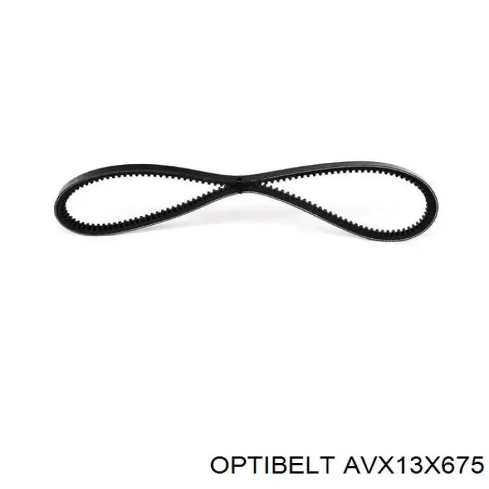 Клиновий ремінь Optibelt AVX13X675 ціна, від 4.22 USD